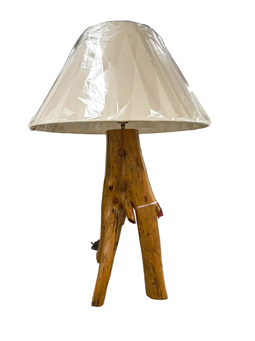 Natural Wood Lamp w/ Shade