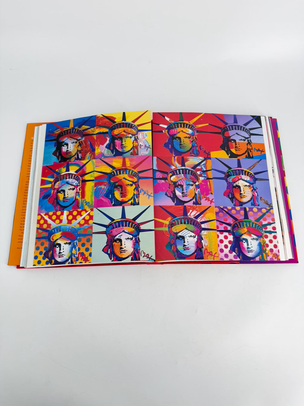 SIGNED The Art of Peter Max Coffee Table Book
