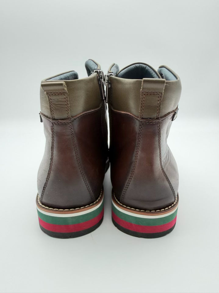 PIKOLINOS MENS Size 43 Chocolate Leather Boots