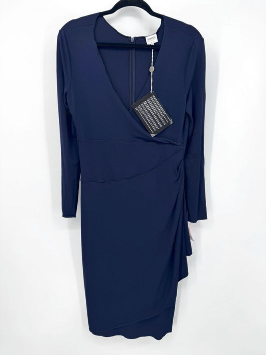 ARMANI COLLEZIONI Size 44 Navy Dress