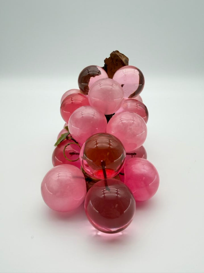 Pink Acrylic Grapes Misc. Home Item