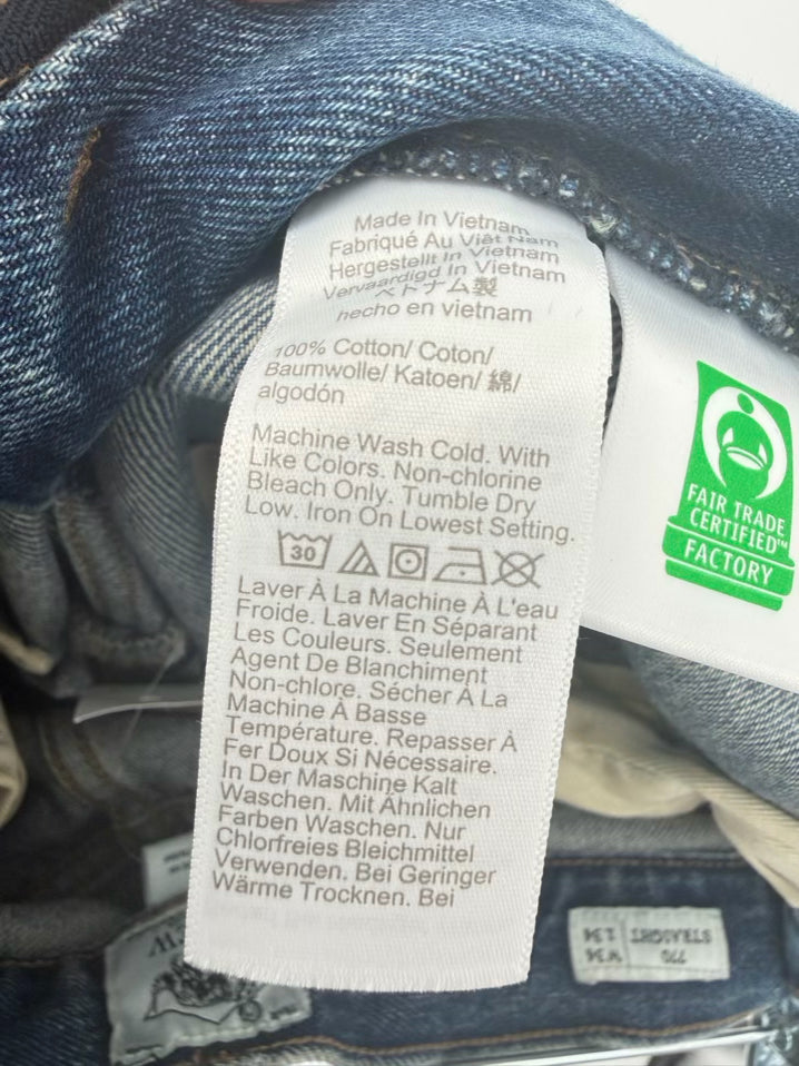 J CREW Size 34 Blue 34 Denim Jeans NWT