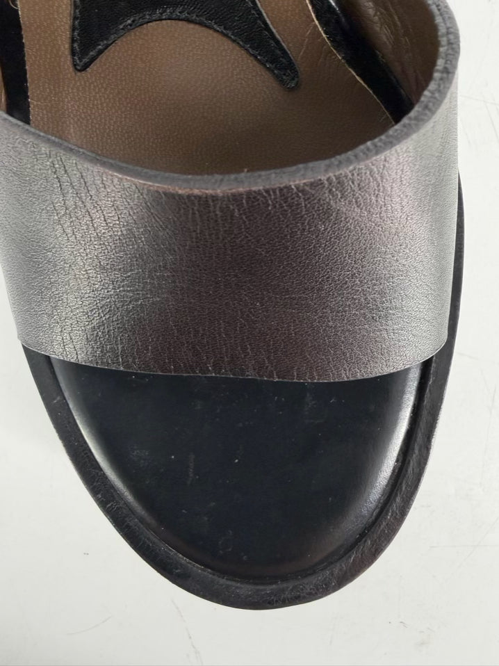 MARNI Size 39.5 Black Heels