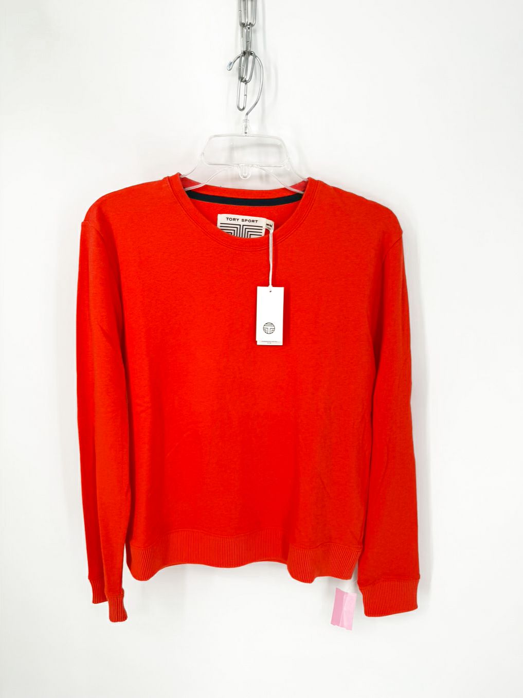 TORY SPORT Size M Orange Pullover NWT