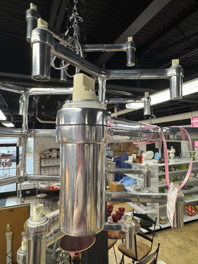 JEHS & LAUB Silver Chandelier