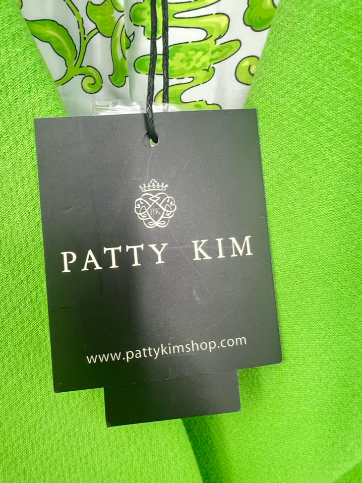 PATTY KIM Size M Lime Blazer NWT