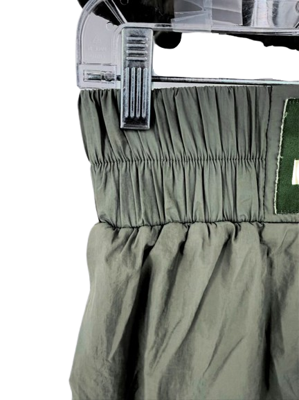 DAILY DRILLS Wmn's Size XS/M Olive Shorts 2 Piece Set