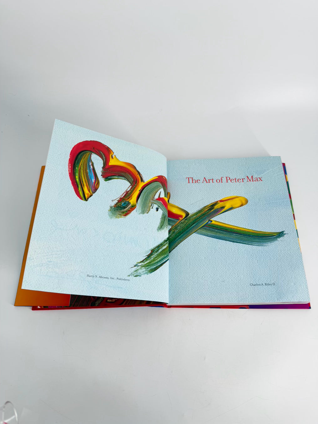 SIGNED The Art of Peter Max Coffee Table Book