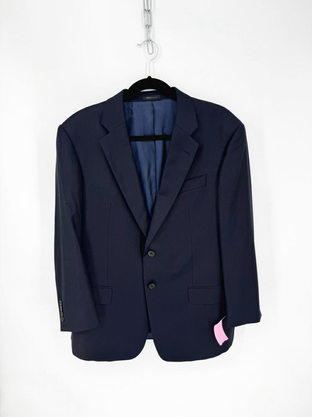 ARMANI COLLEZIONI Men's Size 54 Short Navy Sport Coat