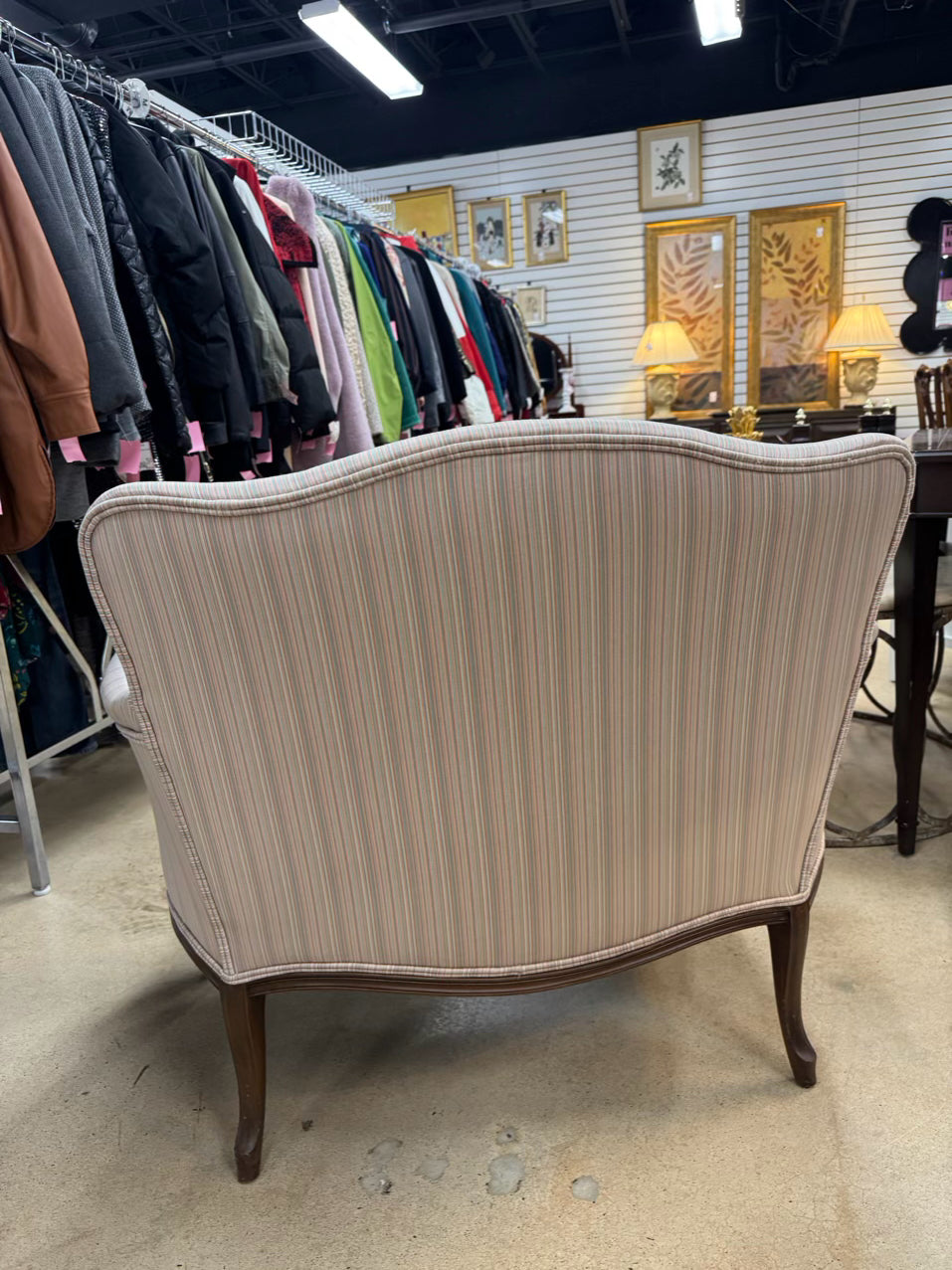 VINTAGE Pink French Chair