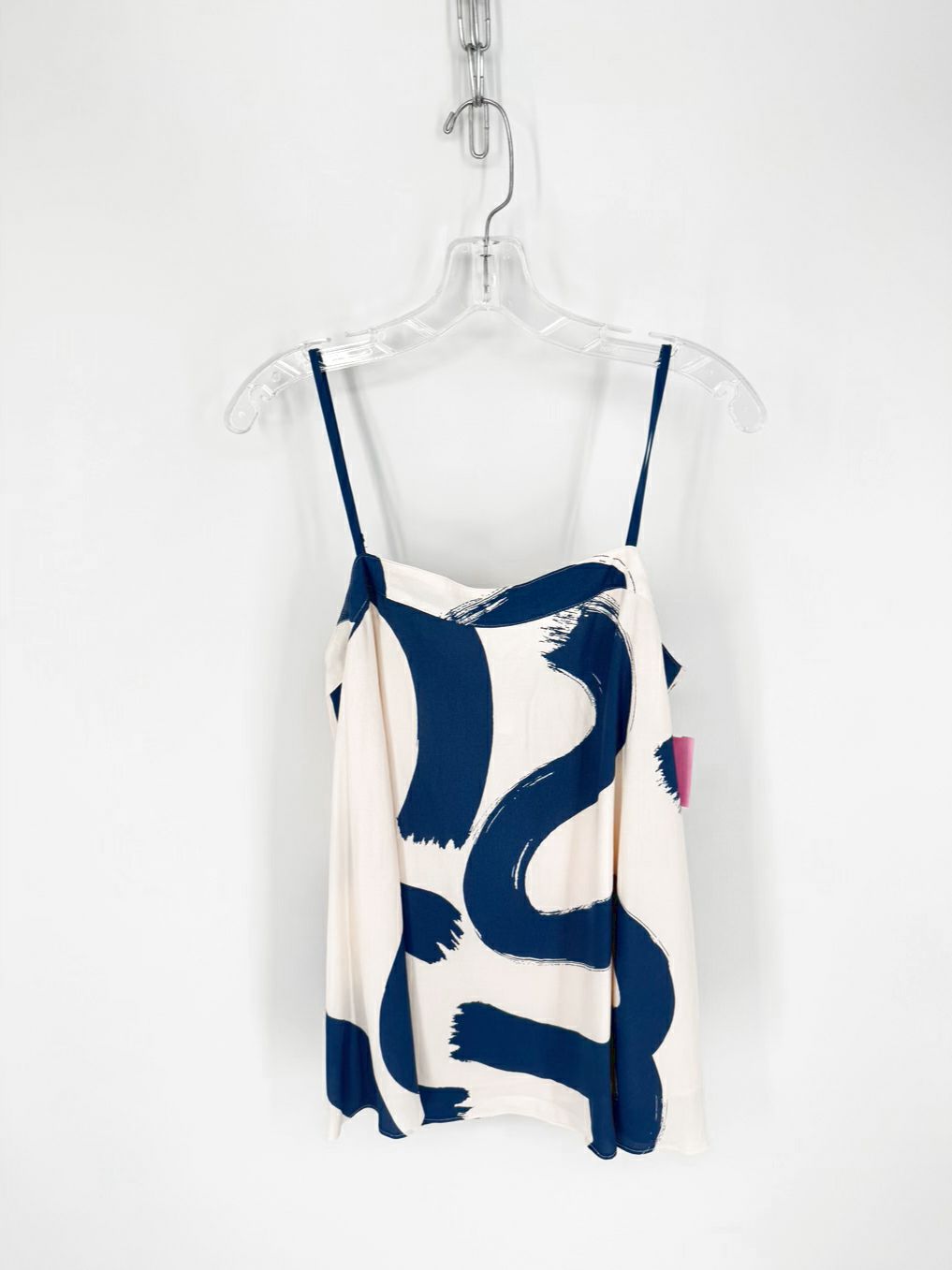 MAEVE Size M White & Blue Print Sleeveless Top NWT