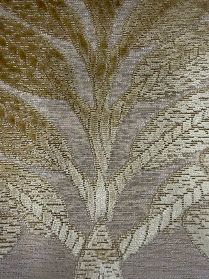 Gold Leaves Swivel Chair