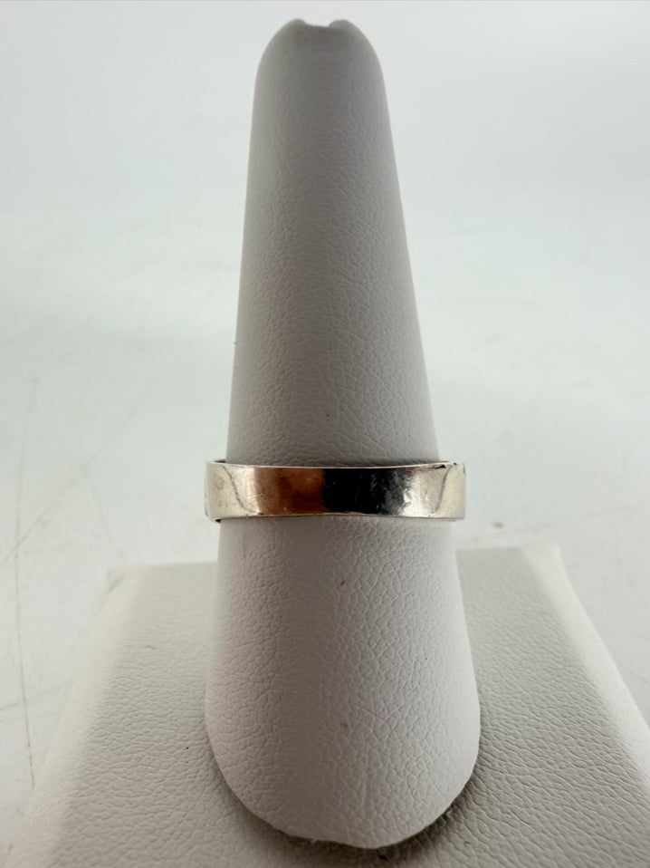 STERLING SILVER Black Square Ring