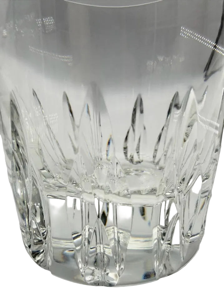 LENOX Firelight Clear Crystal Set Of 4 Double Old Fashioned Glasses