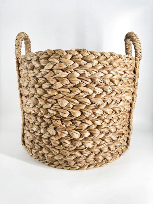 Natural Seagrass Round Basket