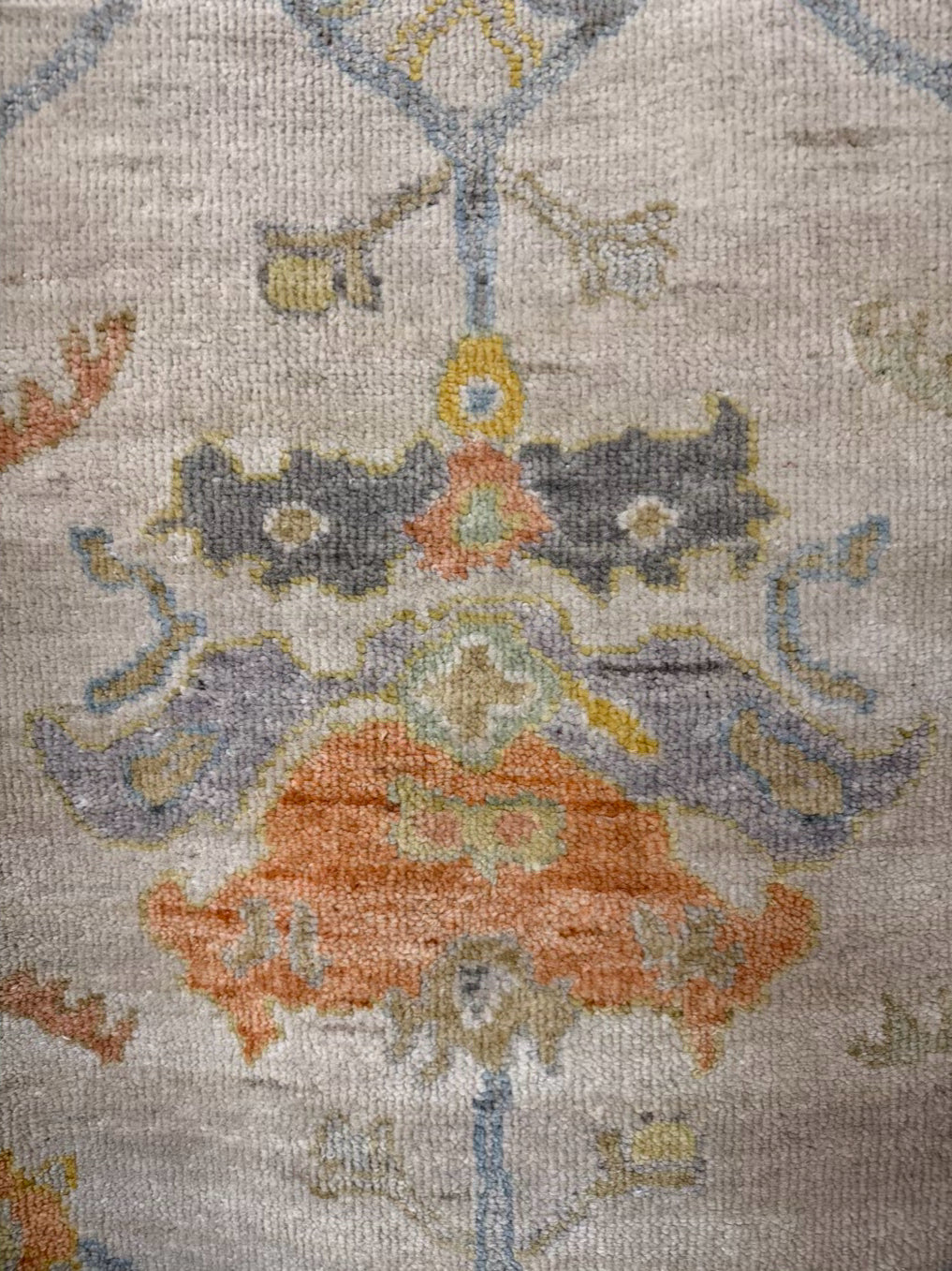 ORIENTAL Cream, Orange & Blue Runner