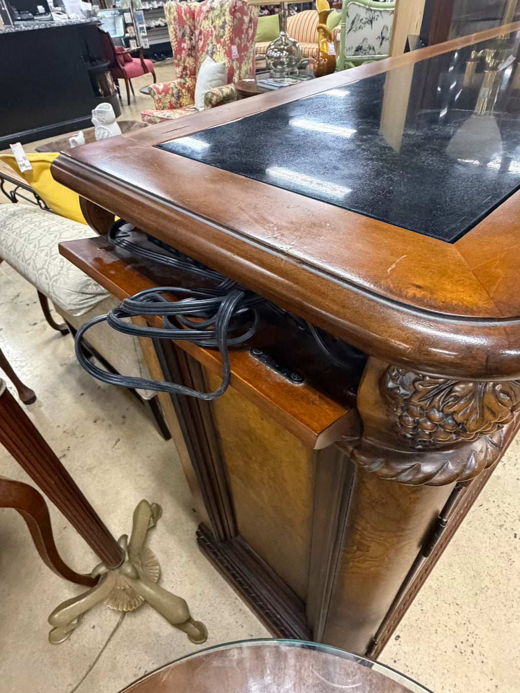 ASPEN HOME Medium Dark Wood Buffet