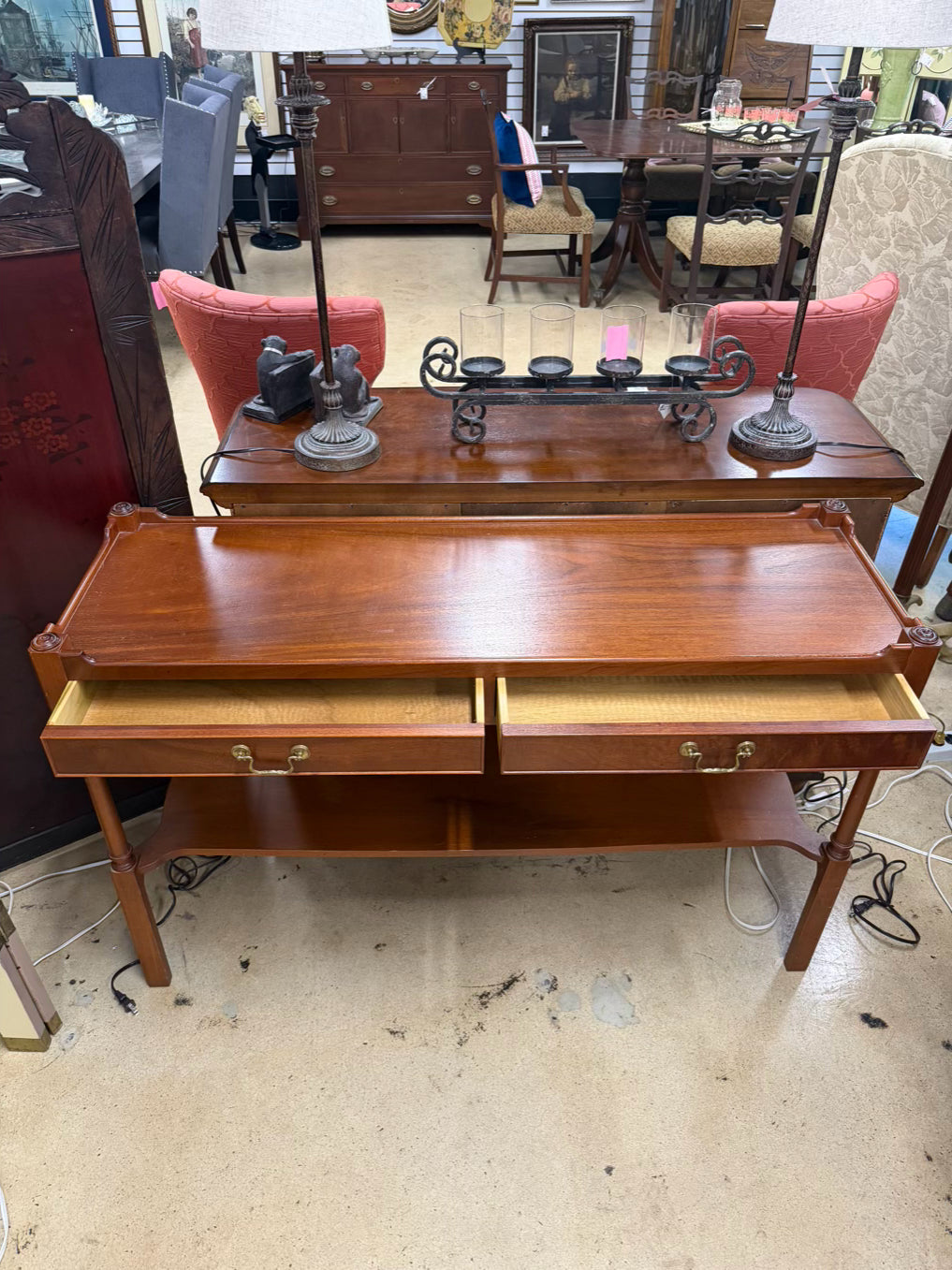 CHELSEA HOUSE Wood Port Royal Collection Sofa Table