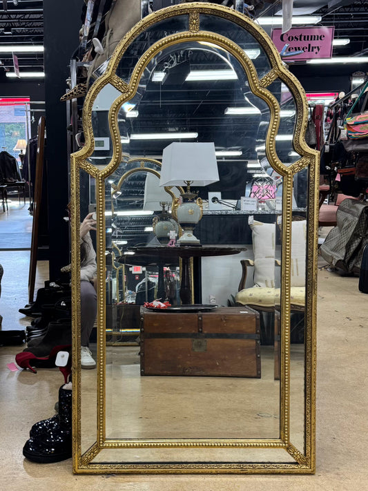 CENTURY Gold Beveled Mirror