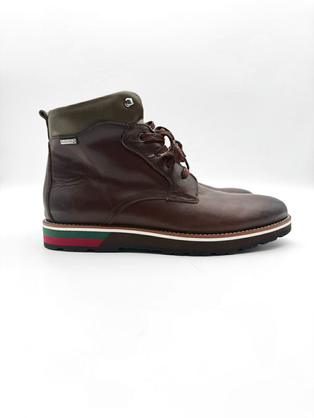 PIKOLINOS MENS Size 43 Chocolate Leather Boots