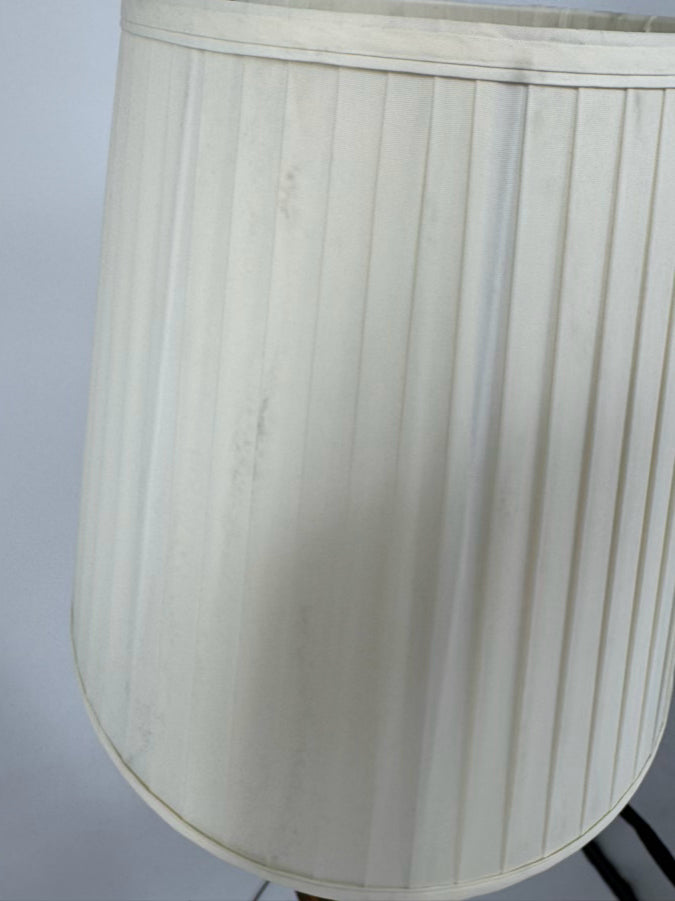 Wood Barley Twist Floor Lamp