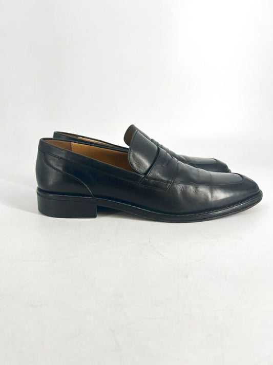 COLE HAAN Size 10.5 Black Leather Dress Shoes