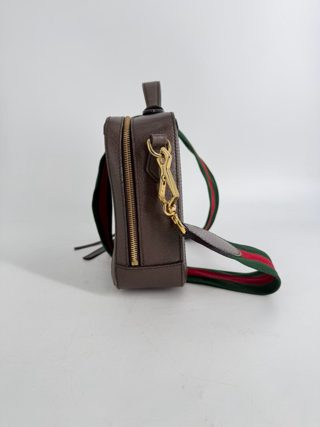 GUCCI Ophidia GG Small Top Handle Shoulder Bag