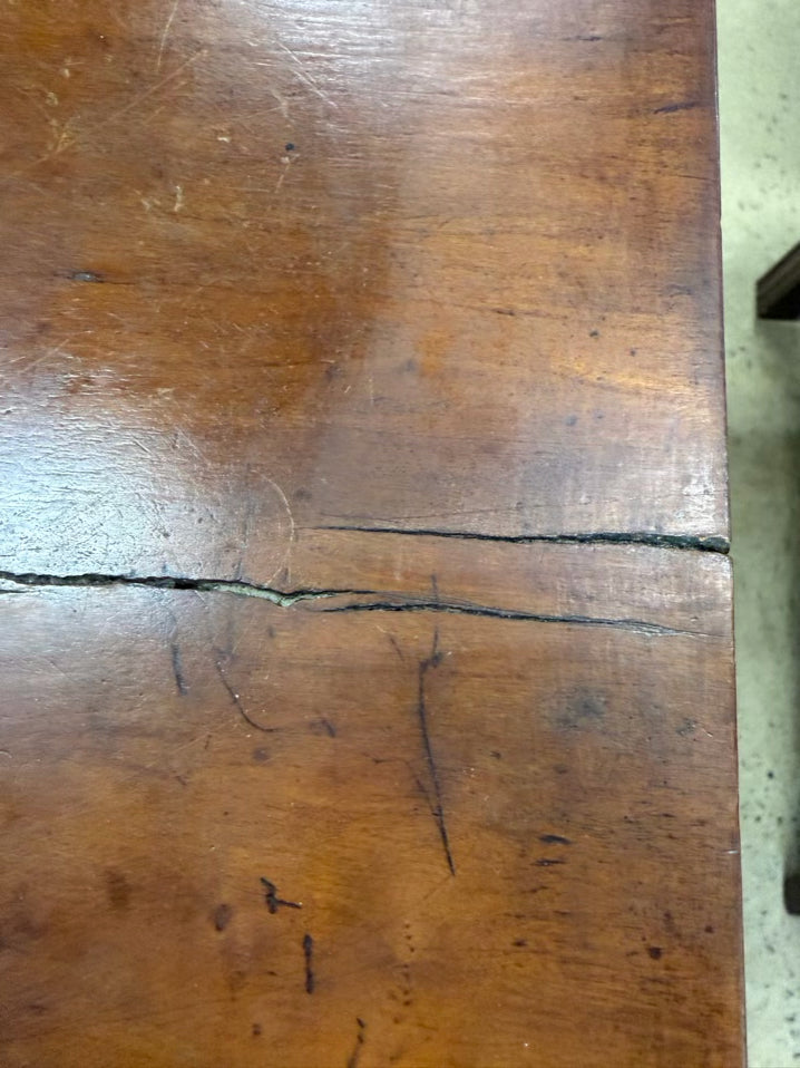 ANTIQUE Wood End Table w/ Drawer