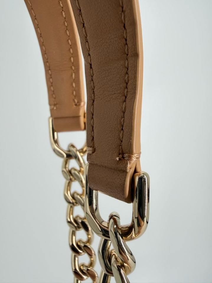 KATE SPADE Buff Leather Quilted Crossbody Bag