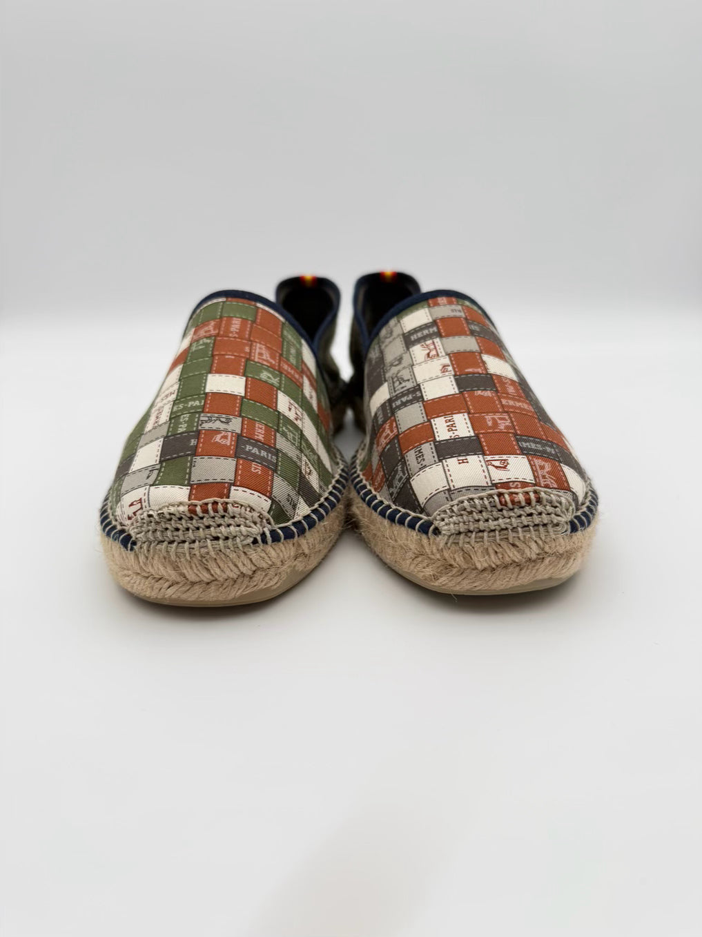 RESPOKE x HUNTSMAN Carre Classic Wmn's Size 43 Olive Espadrilles NWOT