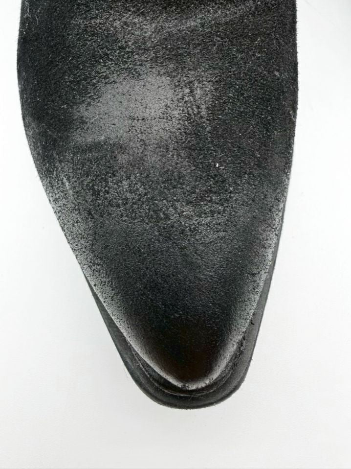 AS 98 WMNS Size 39 Black Leather Booties