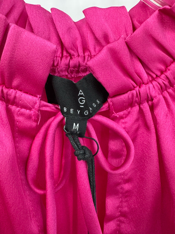 ABBEYGLASS Size M Magenta Sleeveless Gillian Top NWT