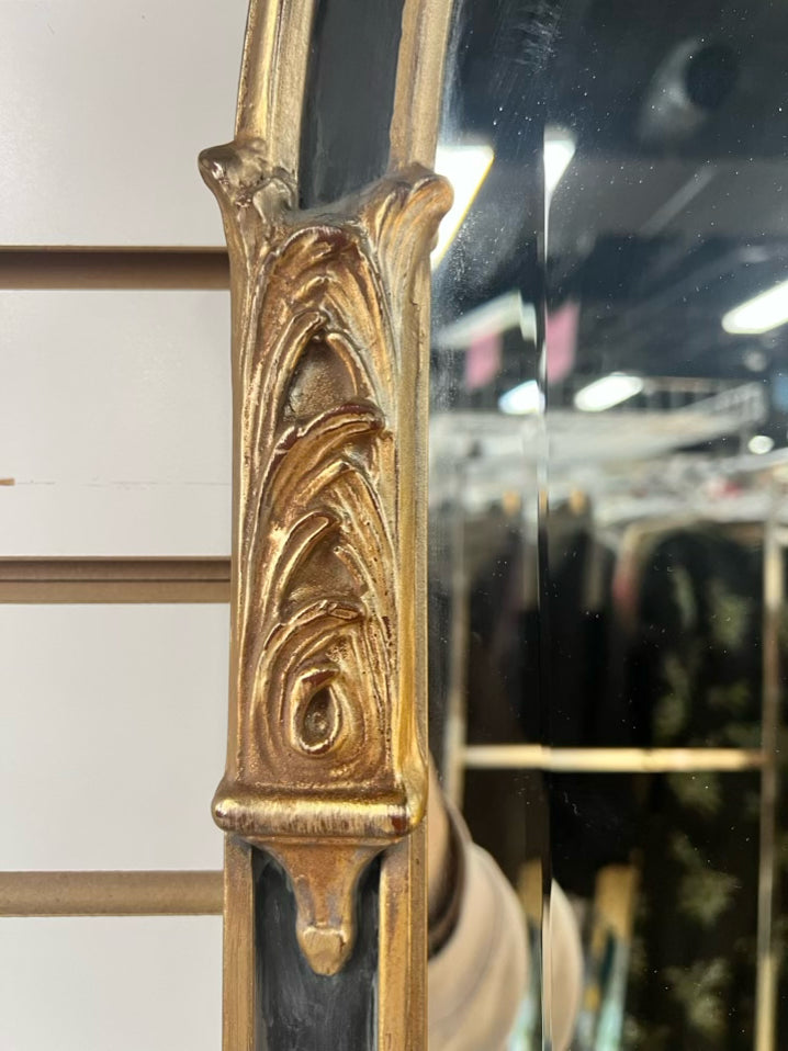 UTTERMOST Gold & Black Mirror