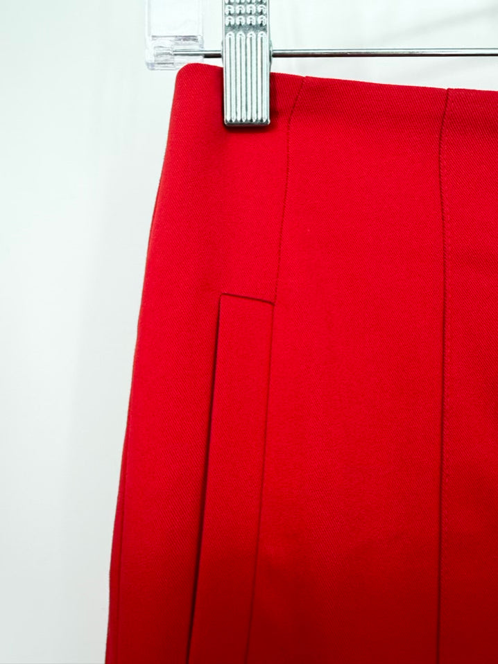 GREYLIN Selene Wmn's Size XS Red Front Seam Pants NWT