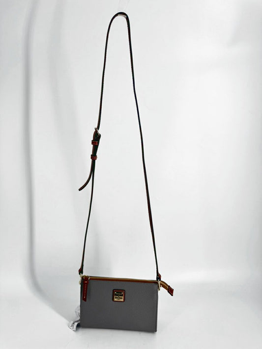 DOONEY & BOURKE Putty Leather Crossbody Bag NWT