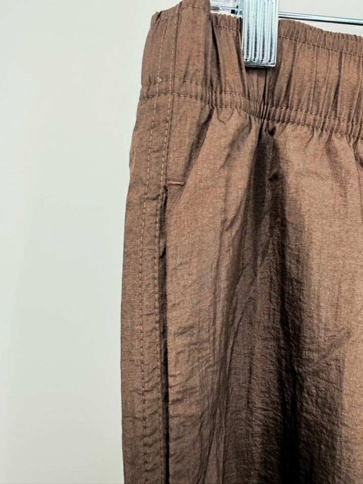ATHLETA Size L Bronze Pants NWT