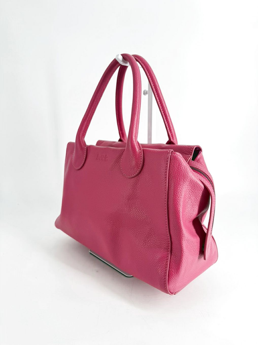 BECK Pink Leather Purse