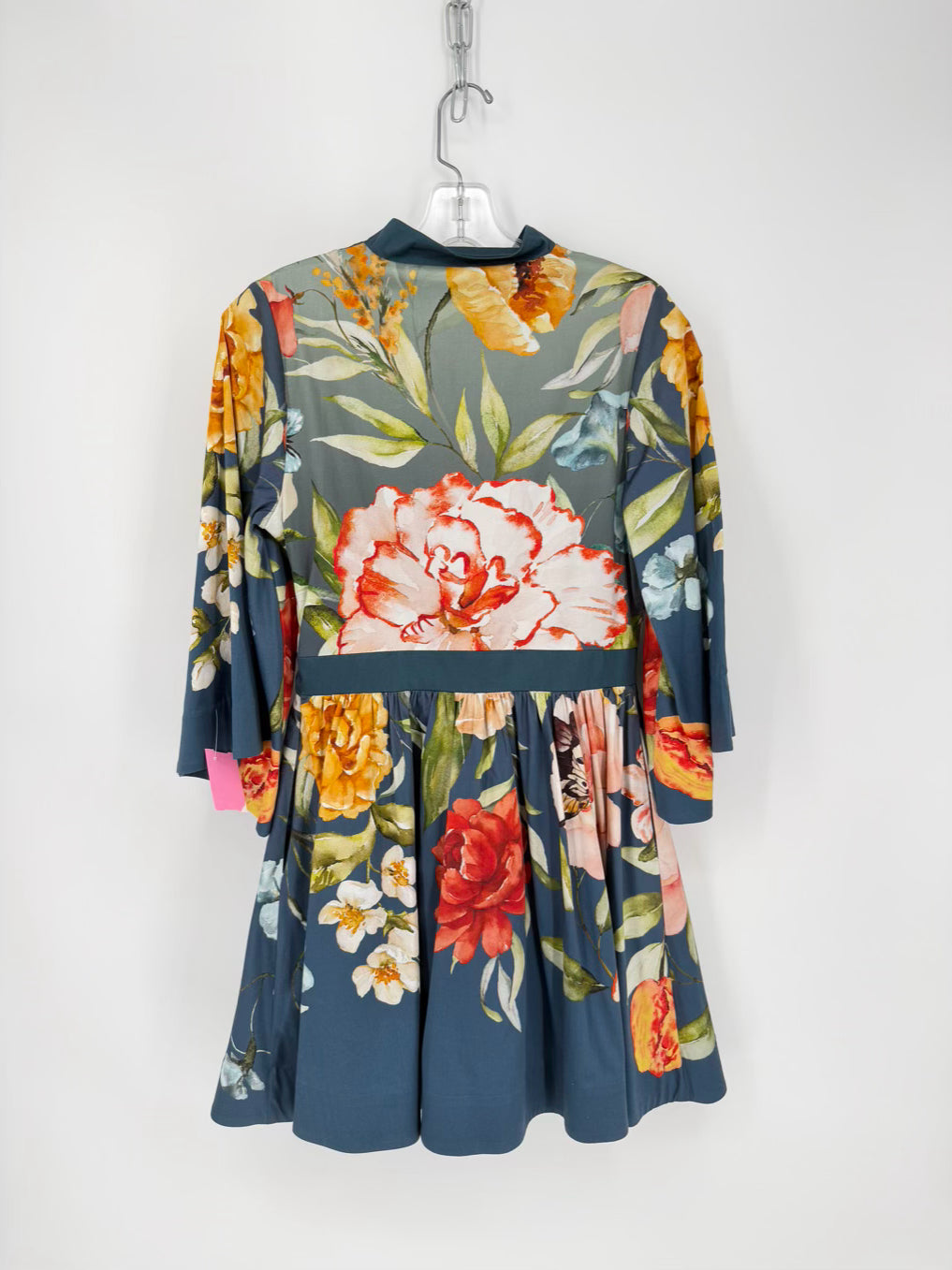 MESTIZA Wmn's Size 2 Ocean Floral Bow Dress