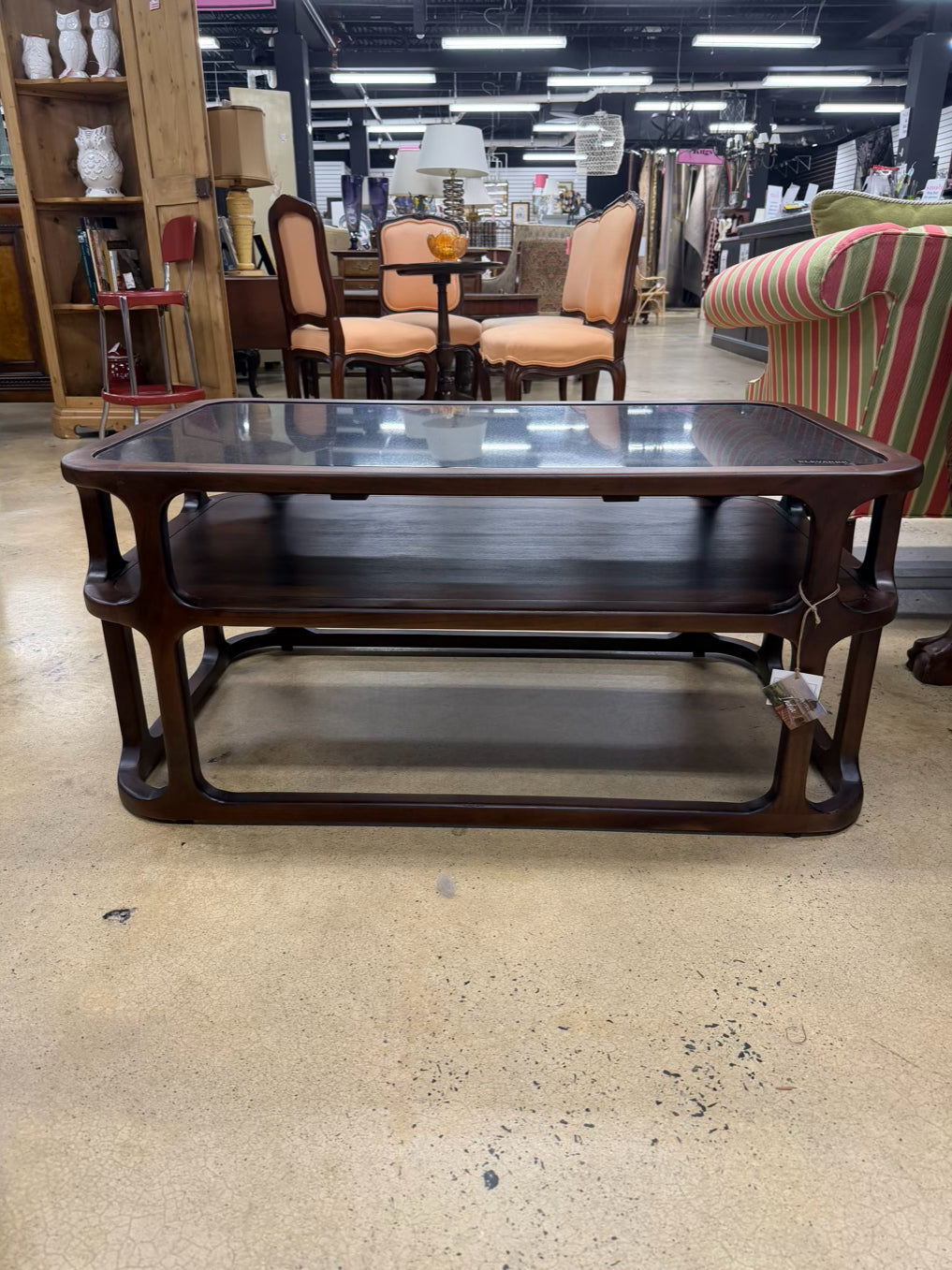 ELEVARRE Coffee Table w/ Marble Top