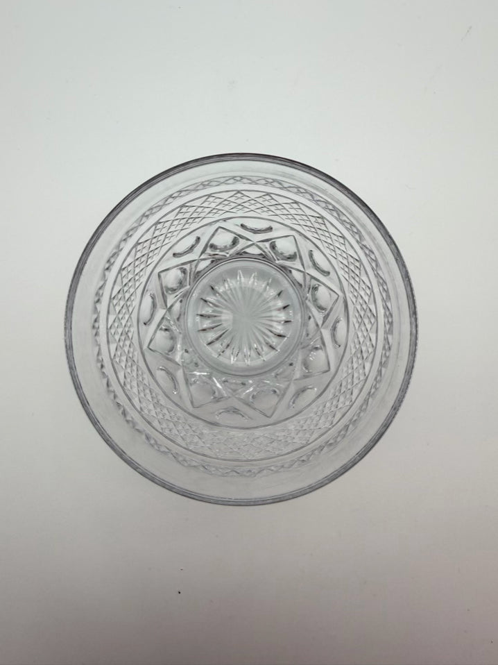 IMPERIAL GLASS  Clear Glass Set Of 6 Cape Cod Small Tumblers