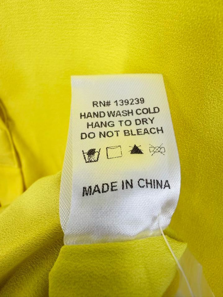 TUCKERNUCK Wmn's Size XS Bright Yellow Mini-Dress NWT