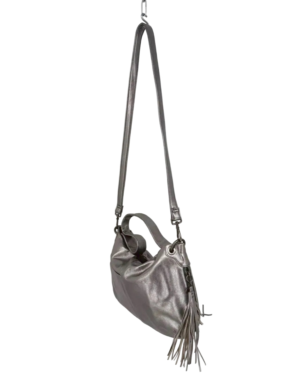 HOBO Silver Leather Purse NWT
