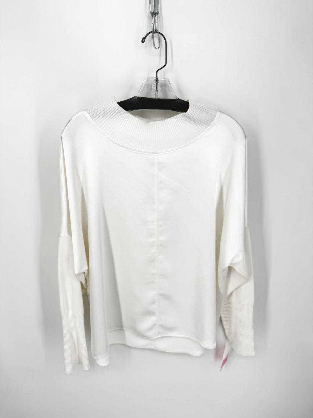 MELISSA NEPTON Size XL Off White Knit Top NWT