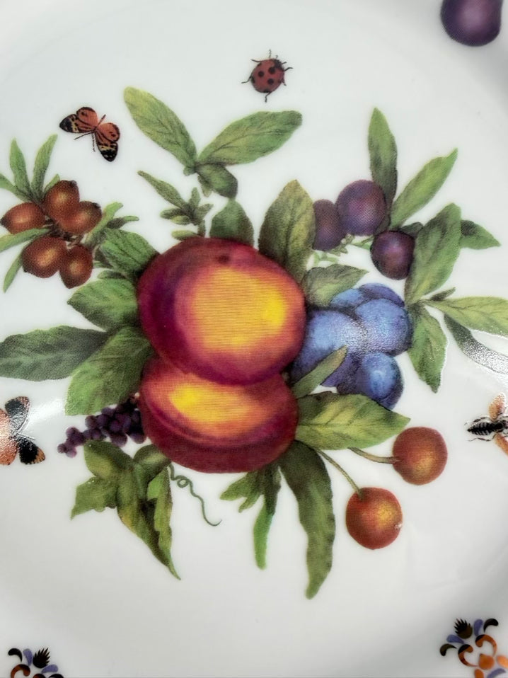 VICTORIA ROYALS Multi Colored China Setting of 4 Salad & 4 Dinner Plates