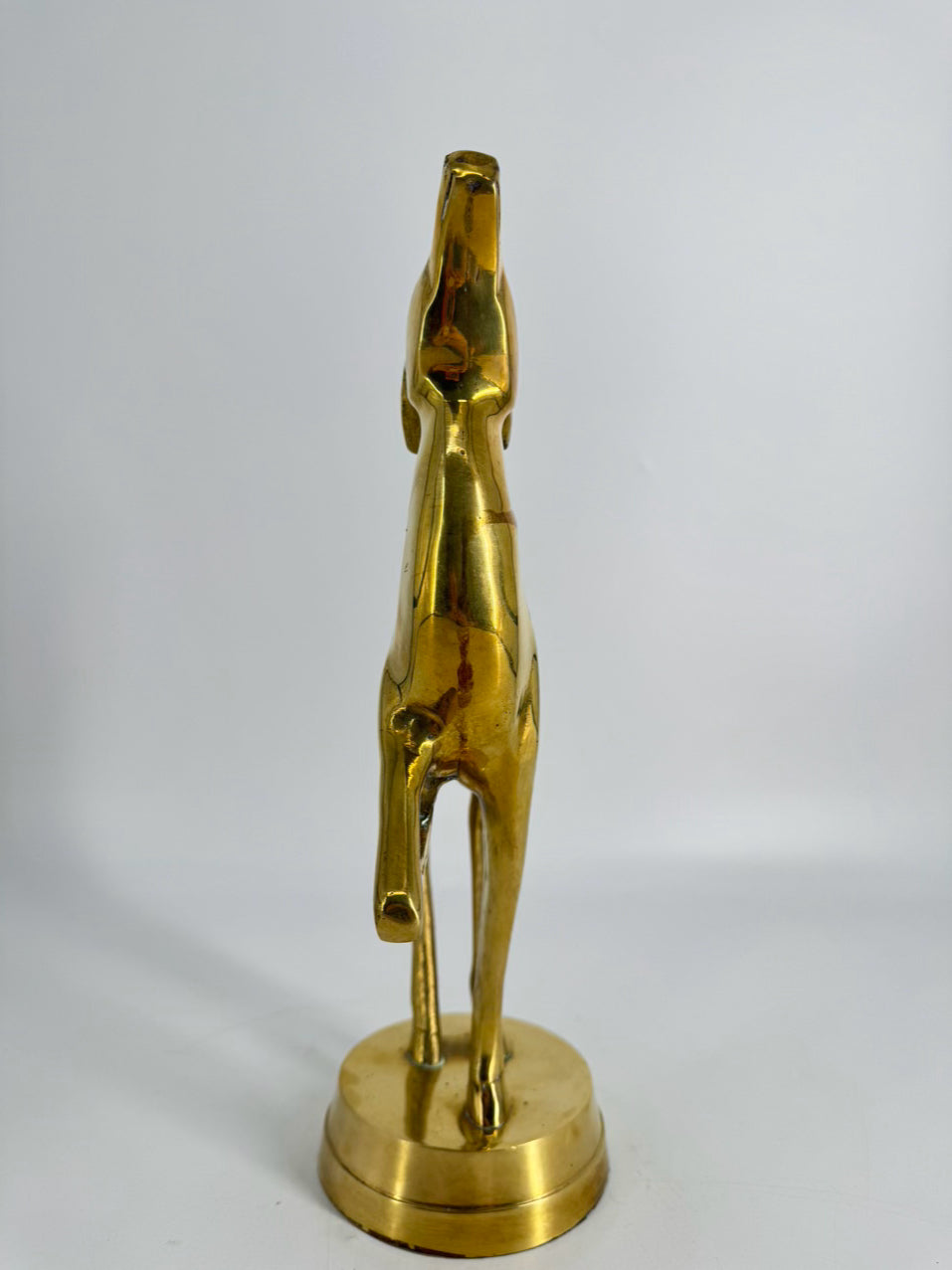 VINTAGE Brass Antelope Figure