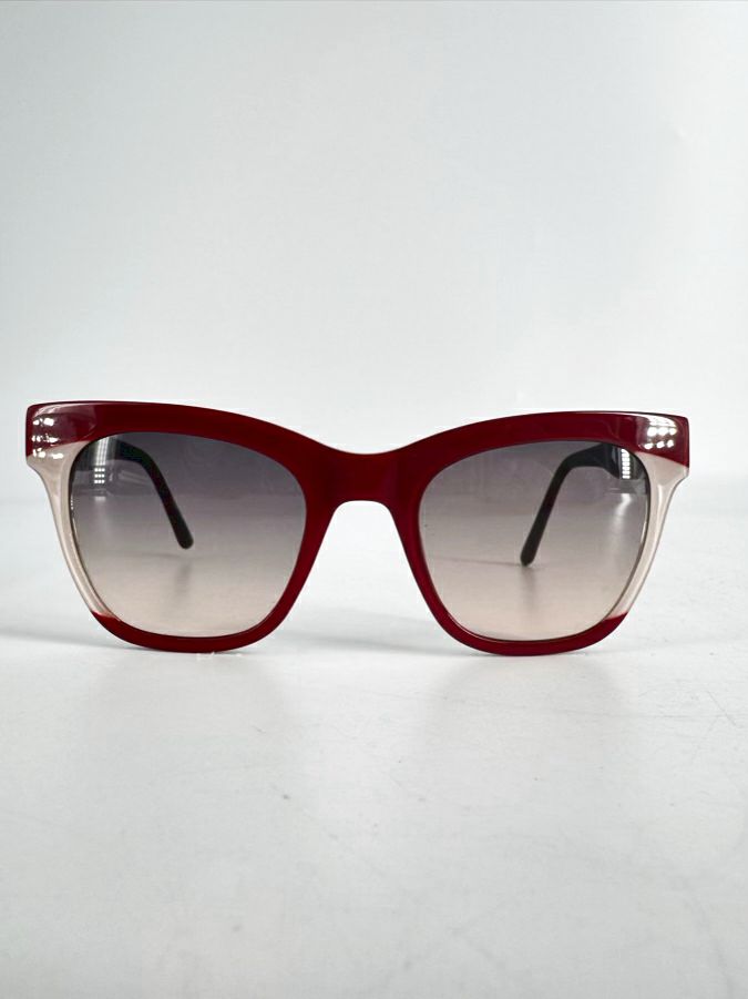 L.A.M.B. Red & Black Sunglasses w/ Case