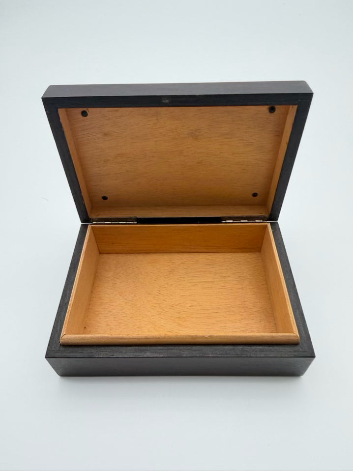 Brown & Silver Rembrandt's Night Watch Trinket Box