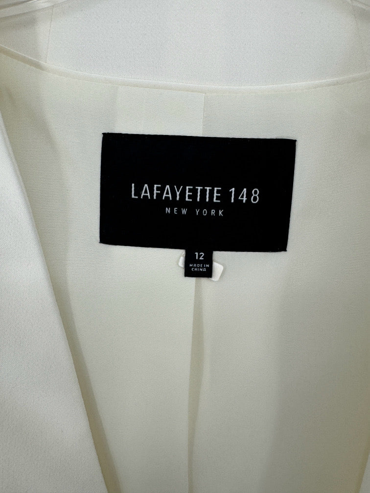 LAFAYETTE 148 Size 12 Cream Blazer