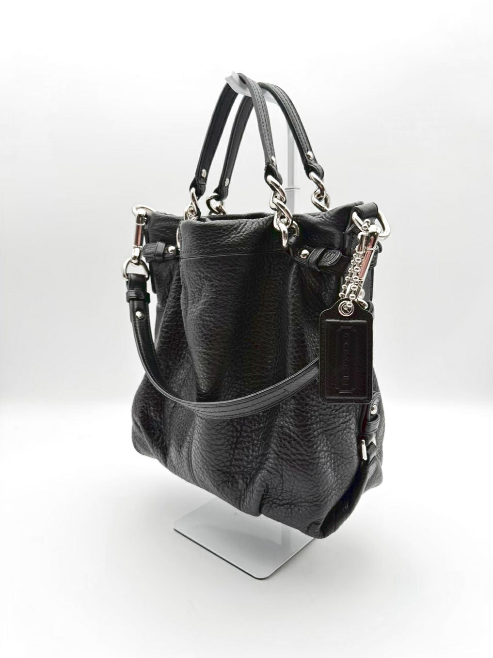 COACH Black Leather Purse