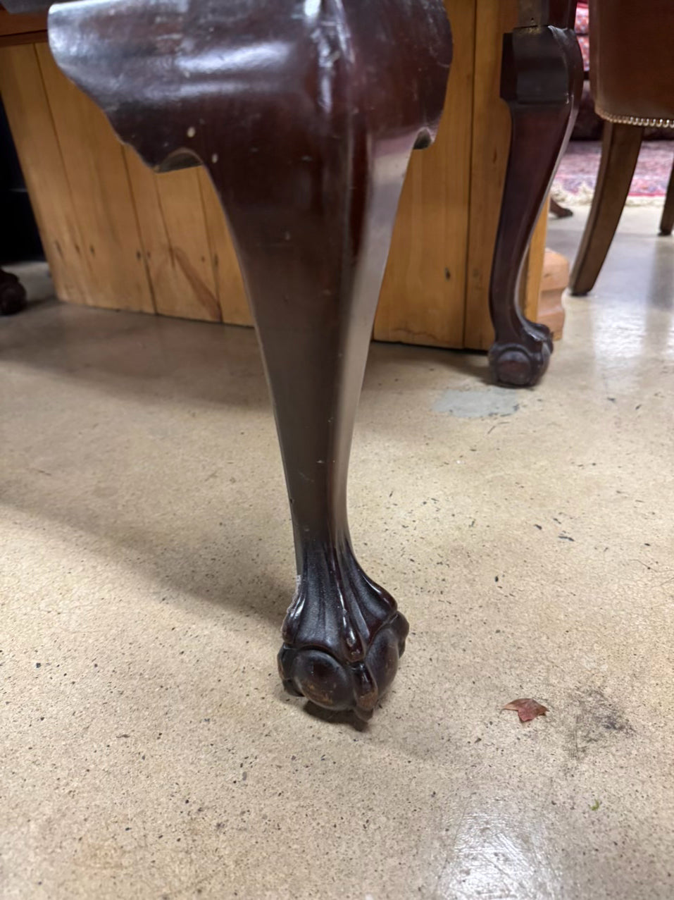 JOHN STUART INC. Wood Ball & Claw 8-Drawer Highboy